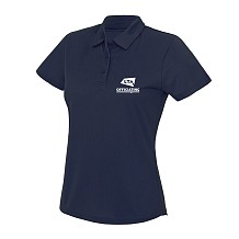 Ladies Navy Polo - Officiating